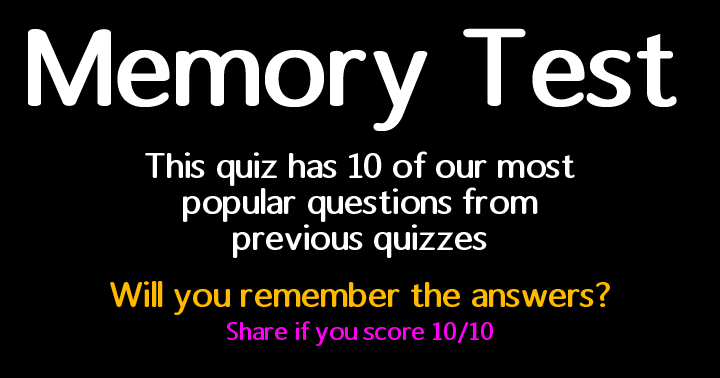 Memory Test